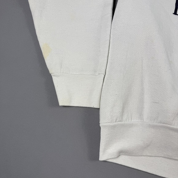 Vintage Oneita Sweatshirt Mens XL White Florida Graphic Crewneck Made USA 90s - Picture 4 of 10